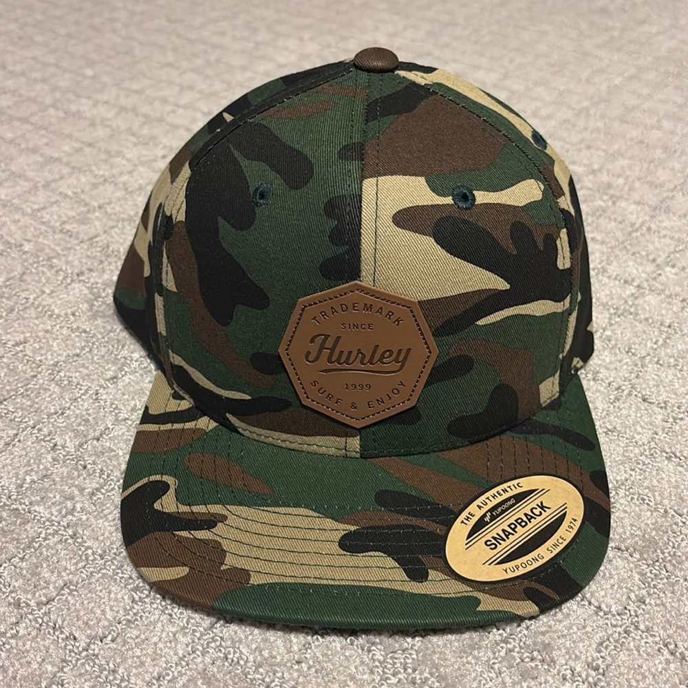 Hurley Camo SnapBack Hat